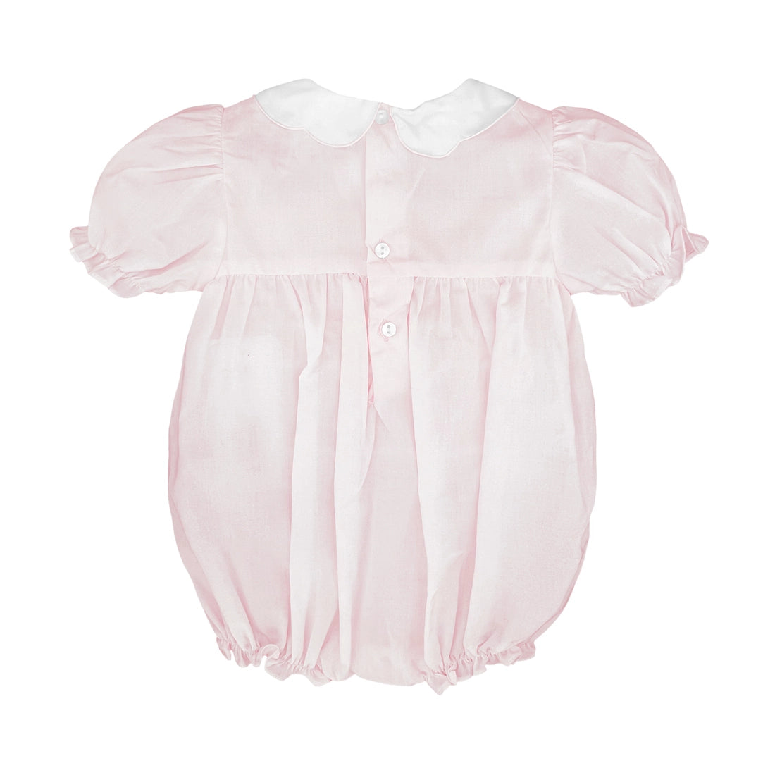 Hand Smocked Embroidered Bishop Bubble