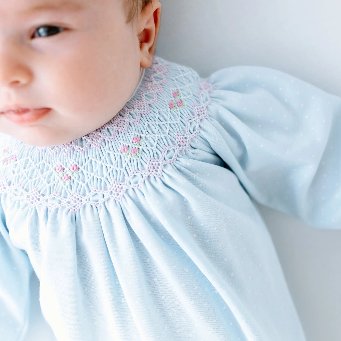 Piper Classic Smocked Bishop Footie