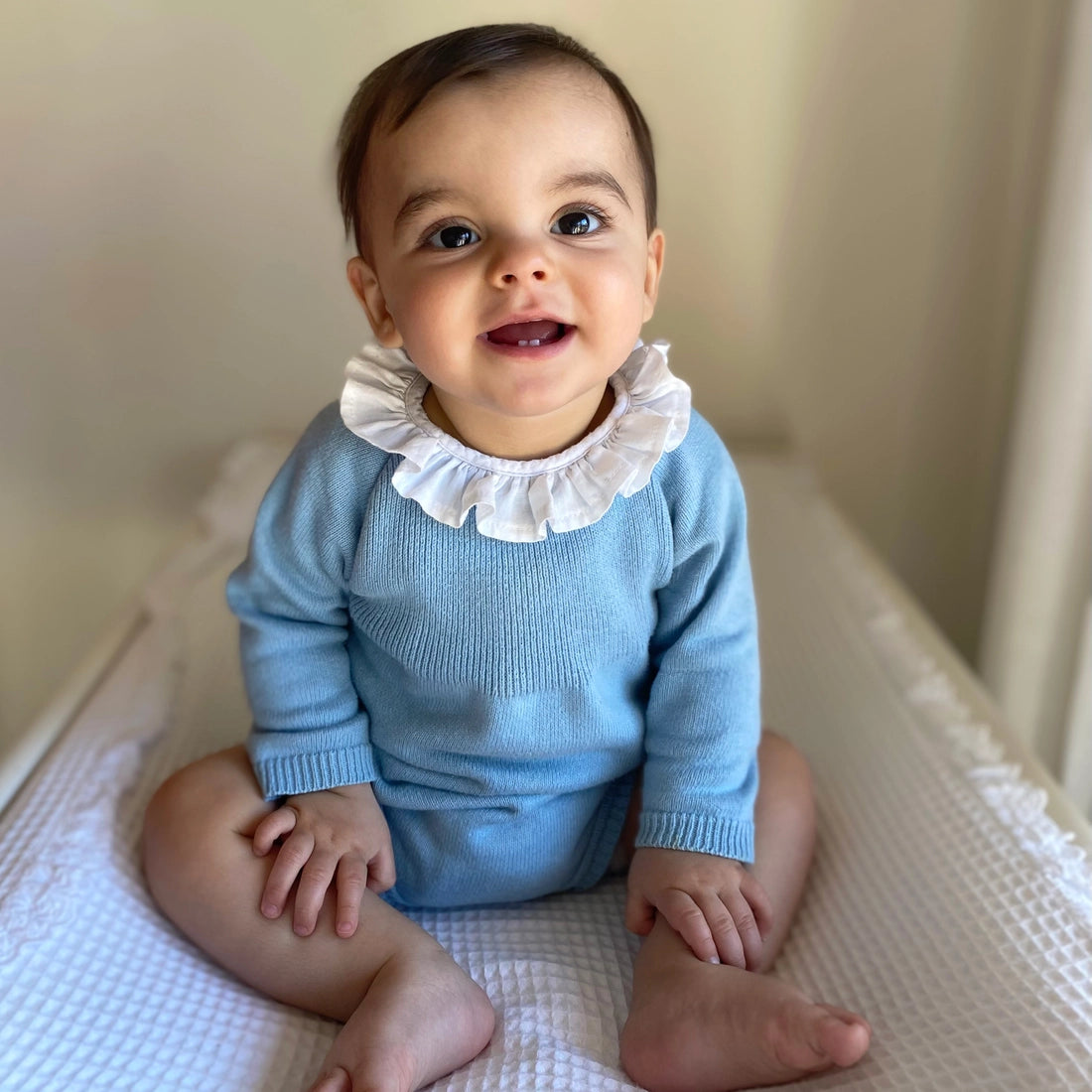 English Collared Romper in Bordeaux