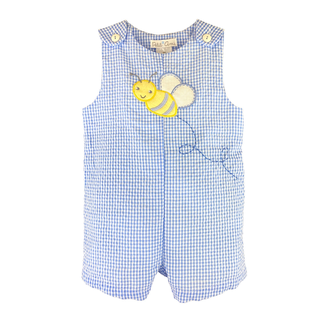 Gingham Bumble Bee Shortall