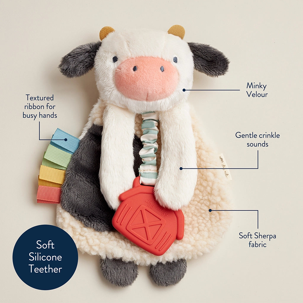 Cow Crinkle Lovey