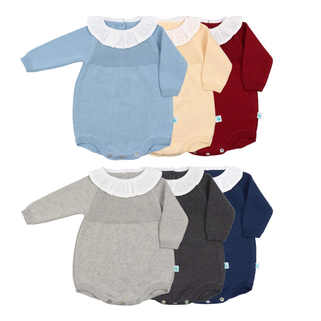 English Collared Romper in Bordeaux