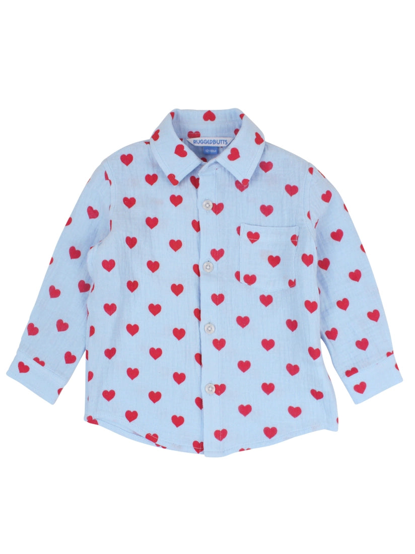 Steal Your Heart Gauze Long Sleeve