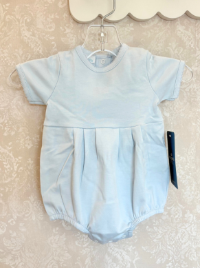 Pima Essential Blue Picot Trim Blue Bubble