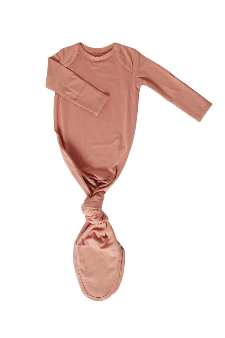 Dusty Rose Knotted Gown