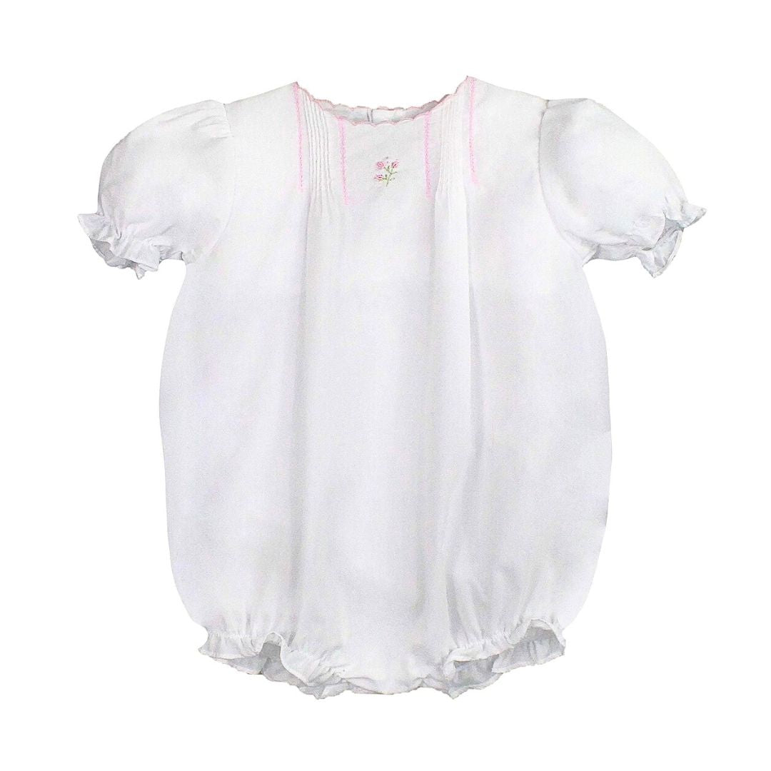 Flower Embroidered Heirloom Bubble