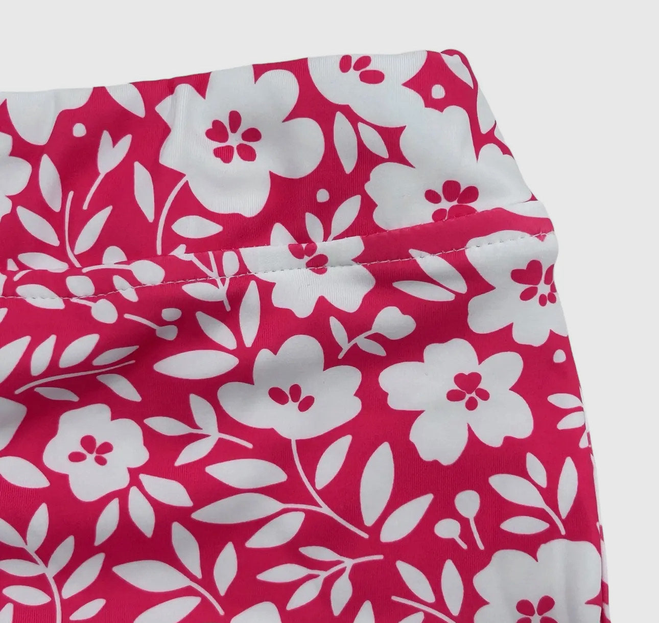 Magenta Ditsy Tennis Skort