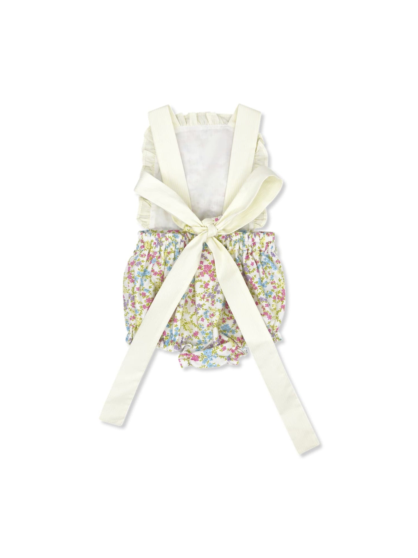 Margaux Sunsuit in Buttercup Ministripe
