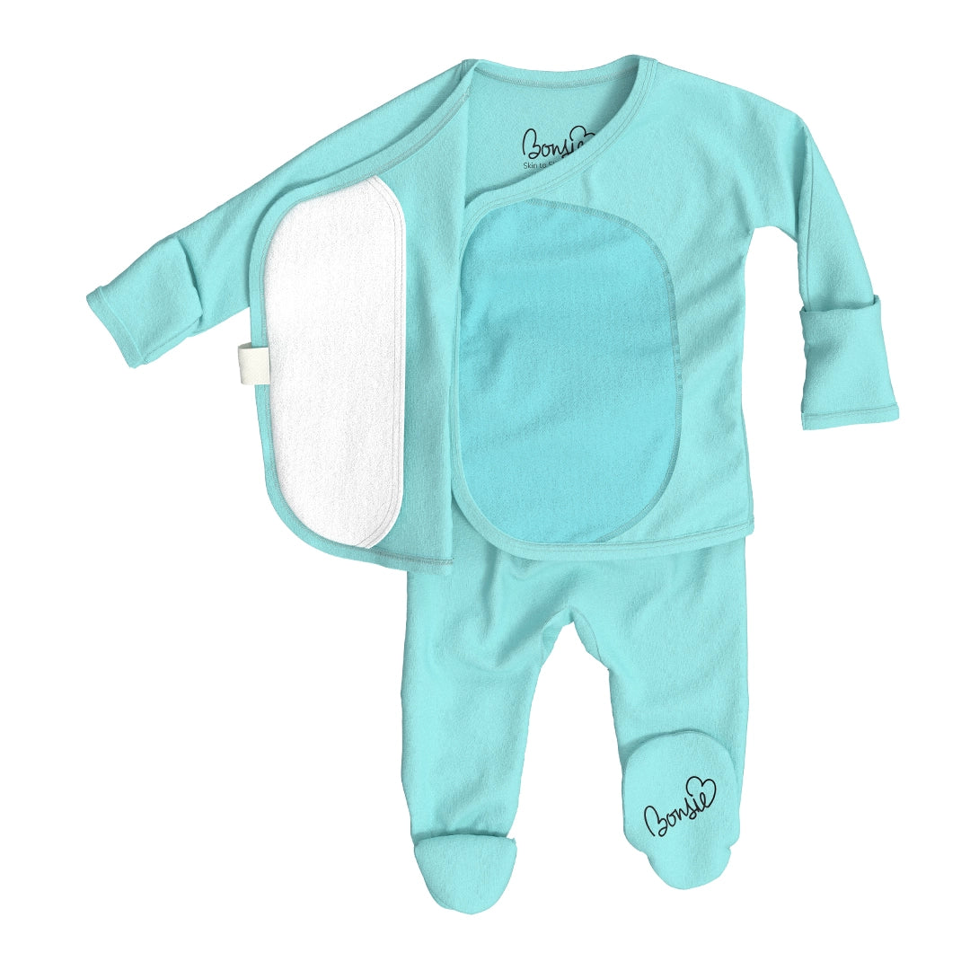 Bonsie Skin to Skin Footie - Tiny Tide