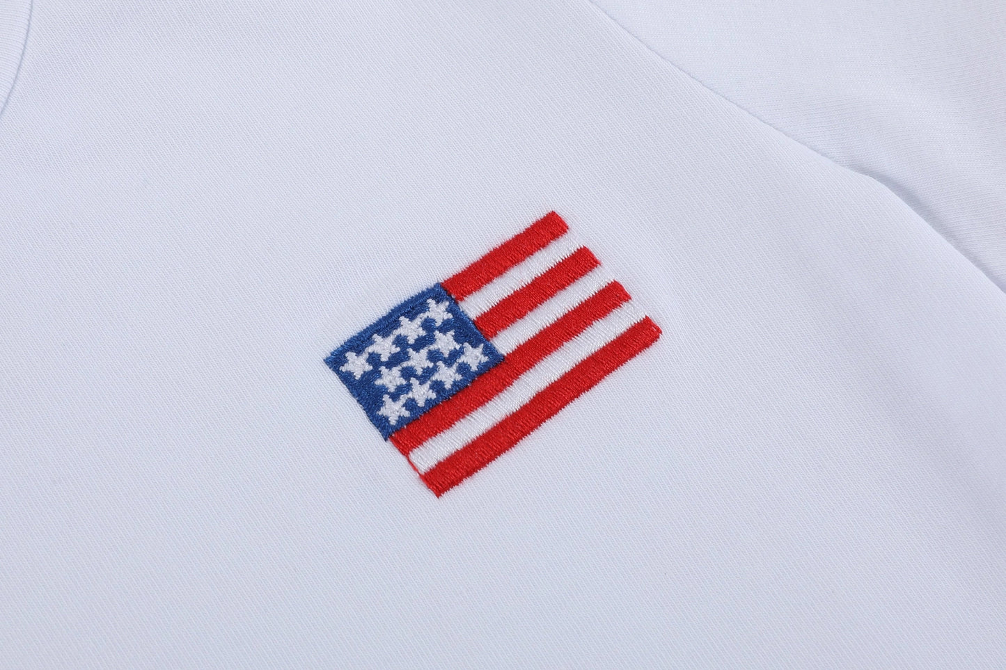 Red, White, and Blue Shirt and Shorts Set