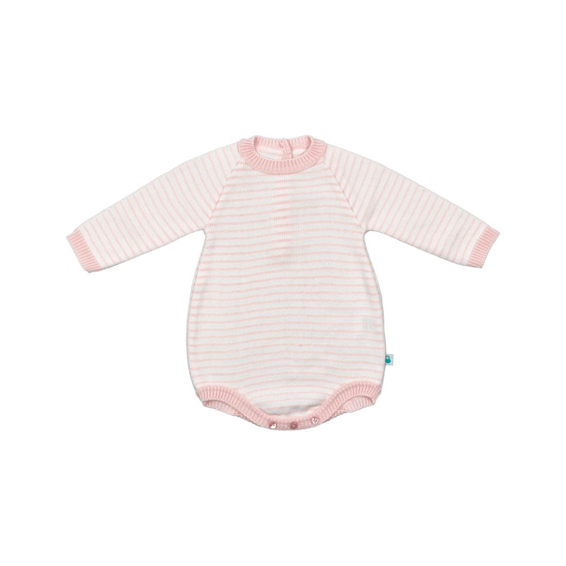 Jana Striped Knit Romper