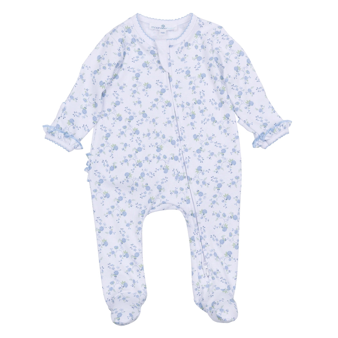 Skylar Pima Ruffled Onesie