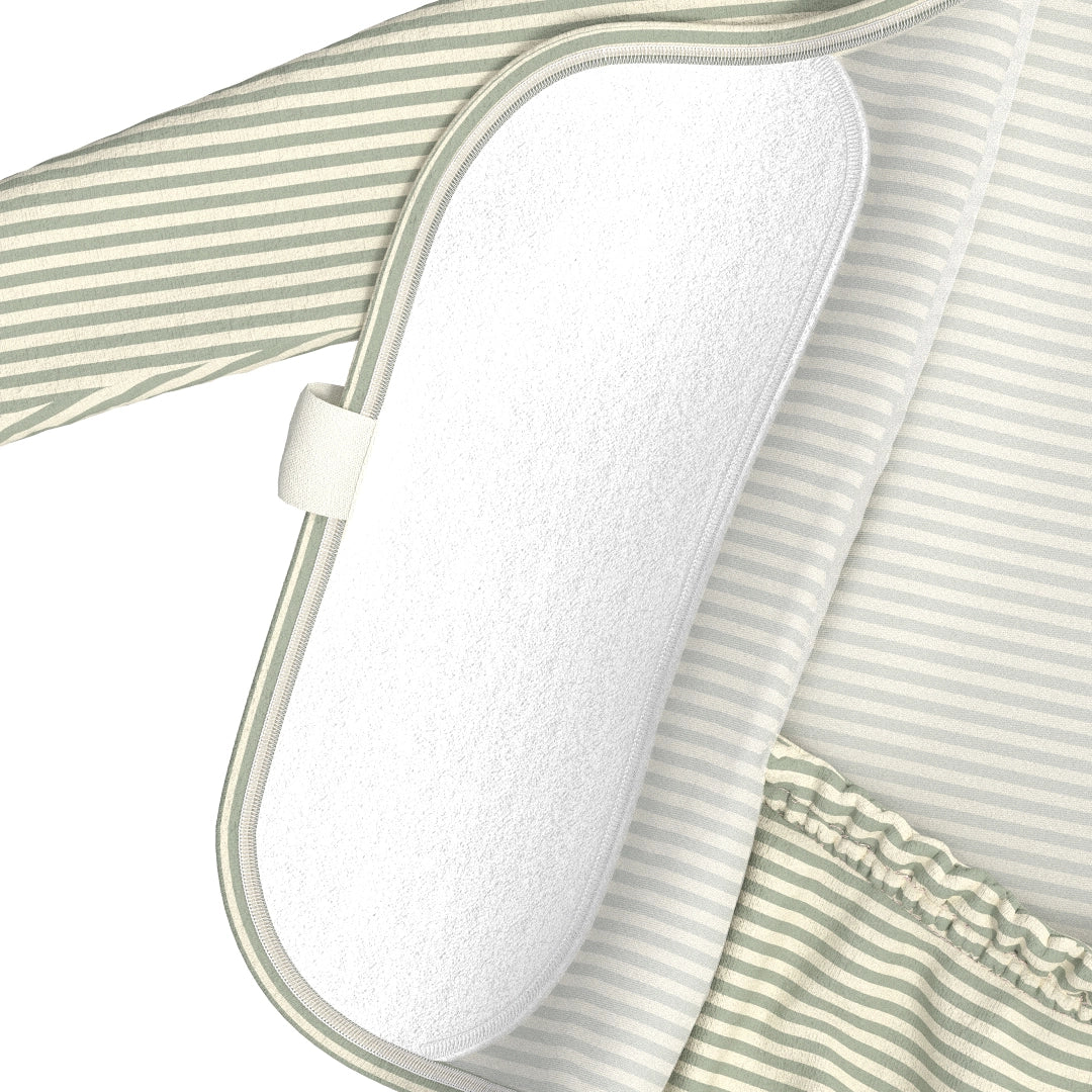 Bonsie Skin to Skin Footie - Mint Twist