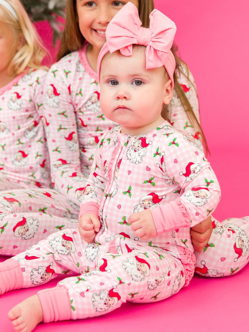 Big Pink Bow Headband