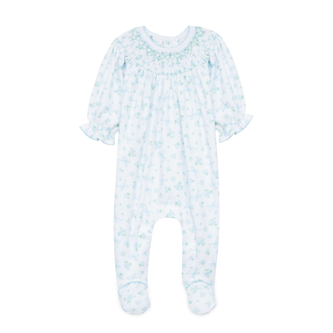 Eloise Classic Smocked Bishop Footie