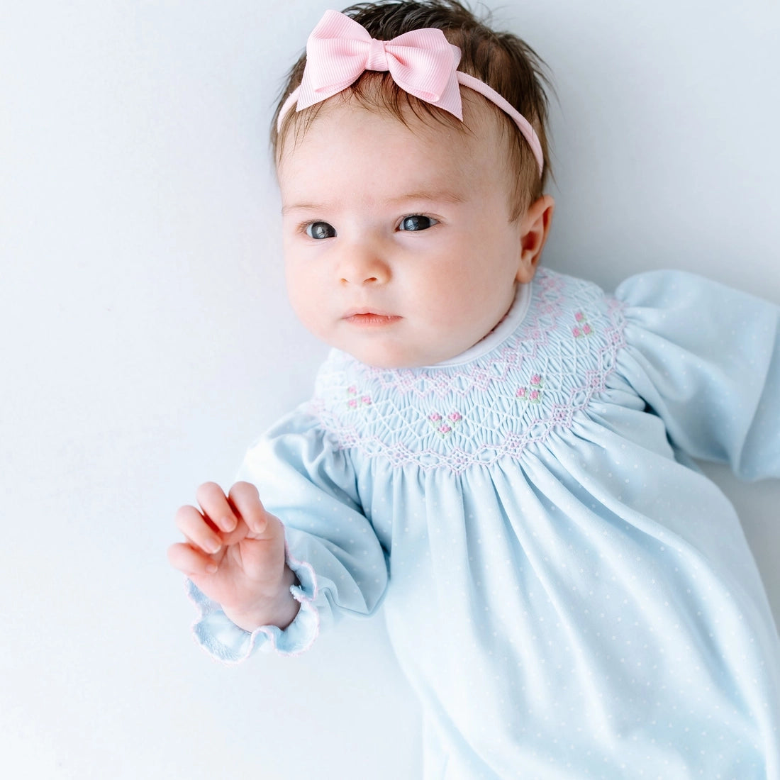 Piper Classic Smocked Bishop Footie