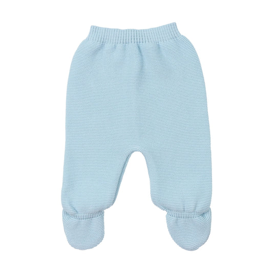 Infant Knit Pant - Light Blue