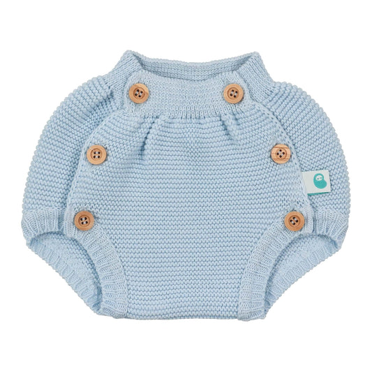 English Knit Diaper Cover in Blue