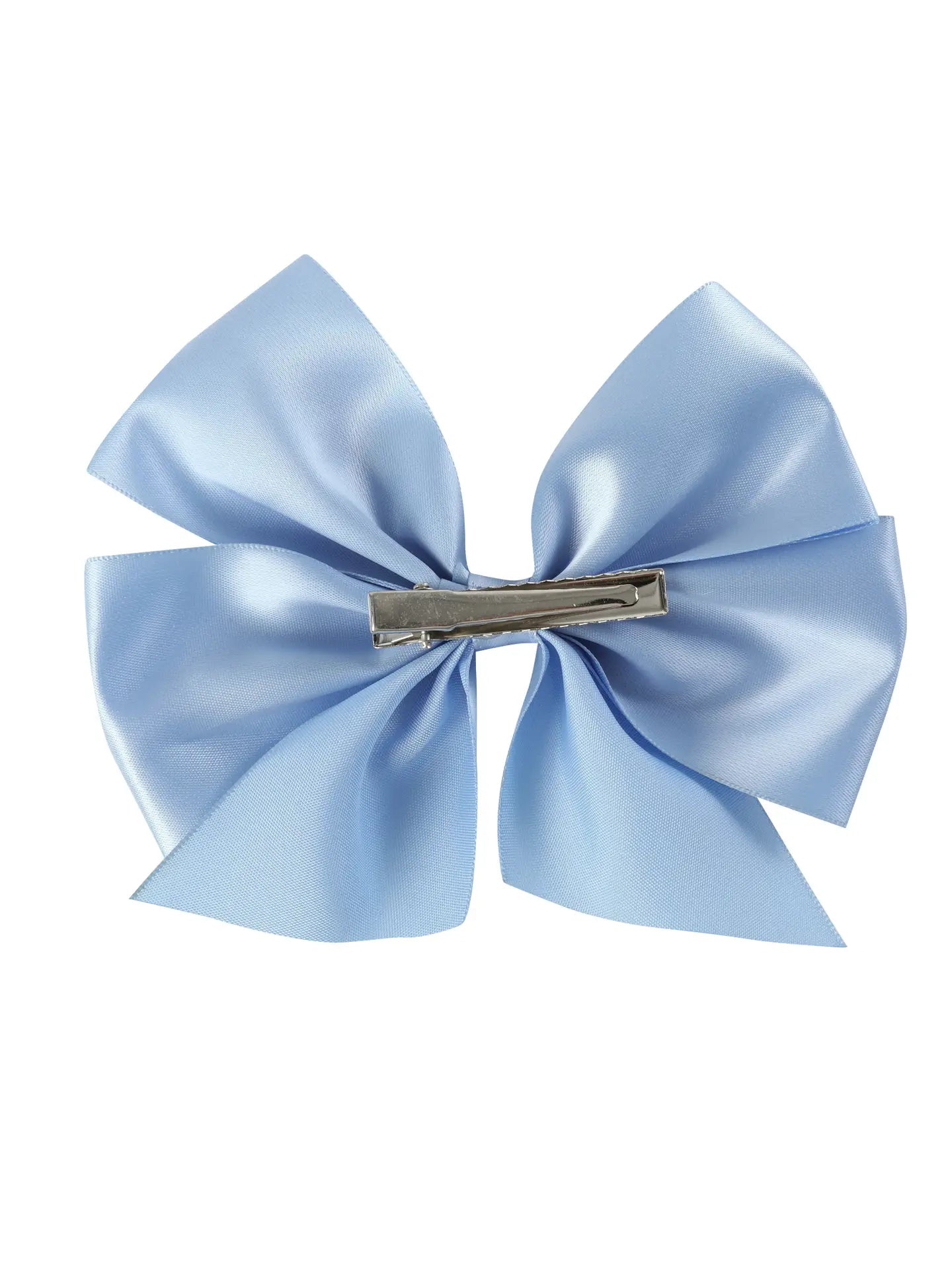 Coastal Blue Satin Bow