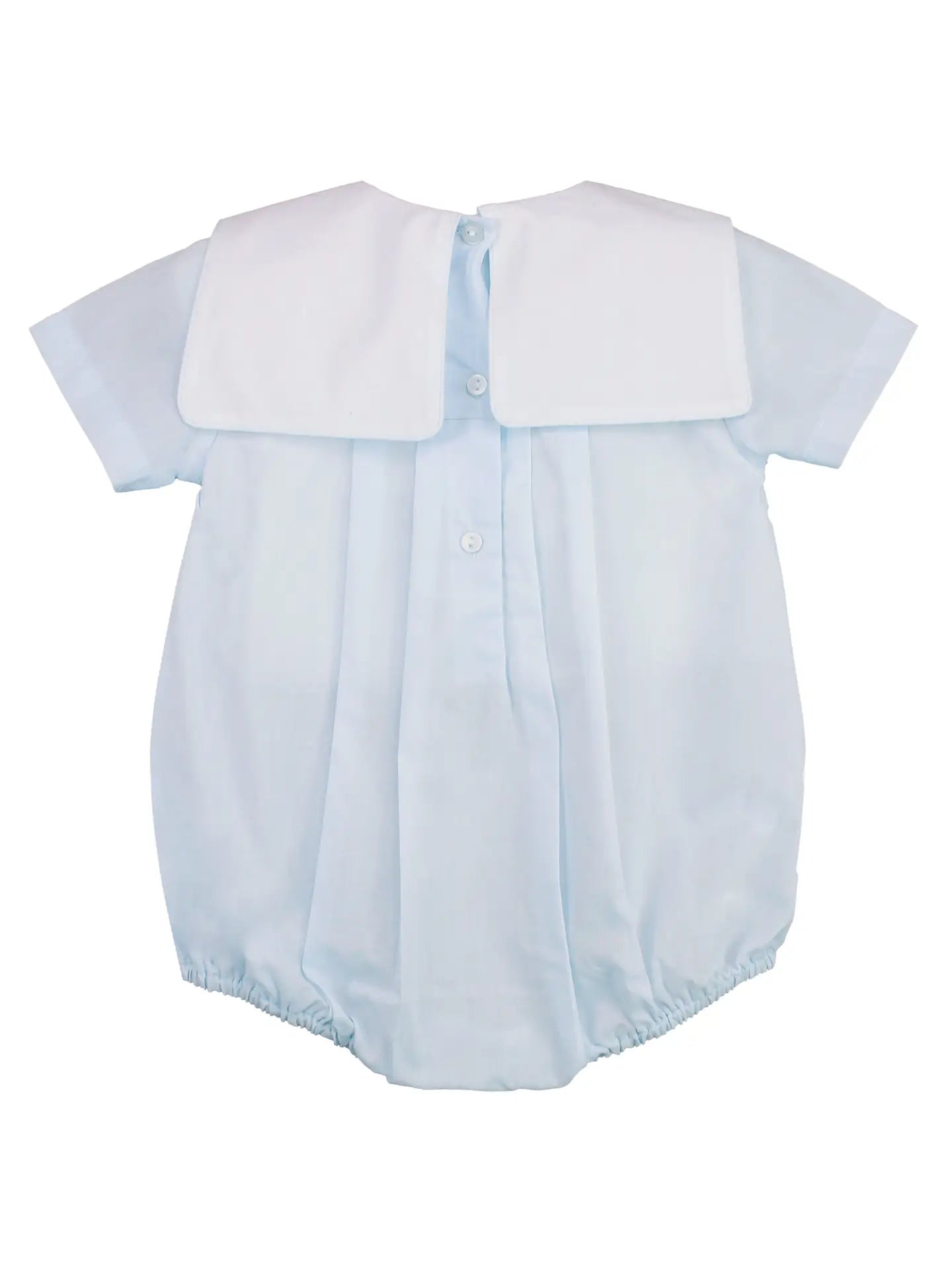 Train Embroidered Romper
