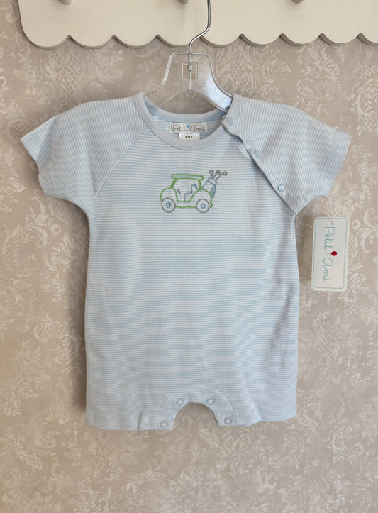Golf Cart Embroidered Shortall