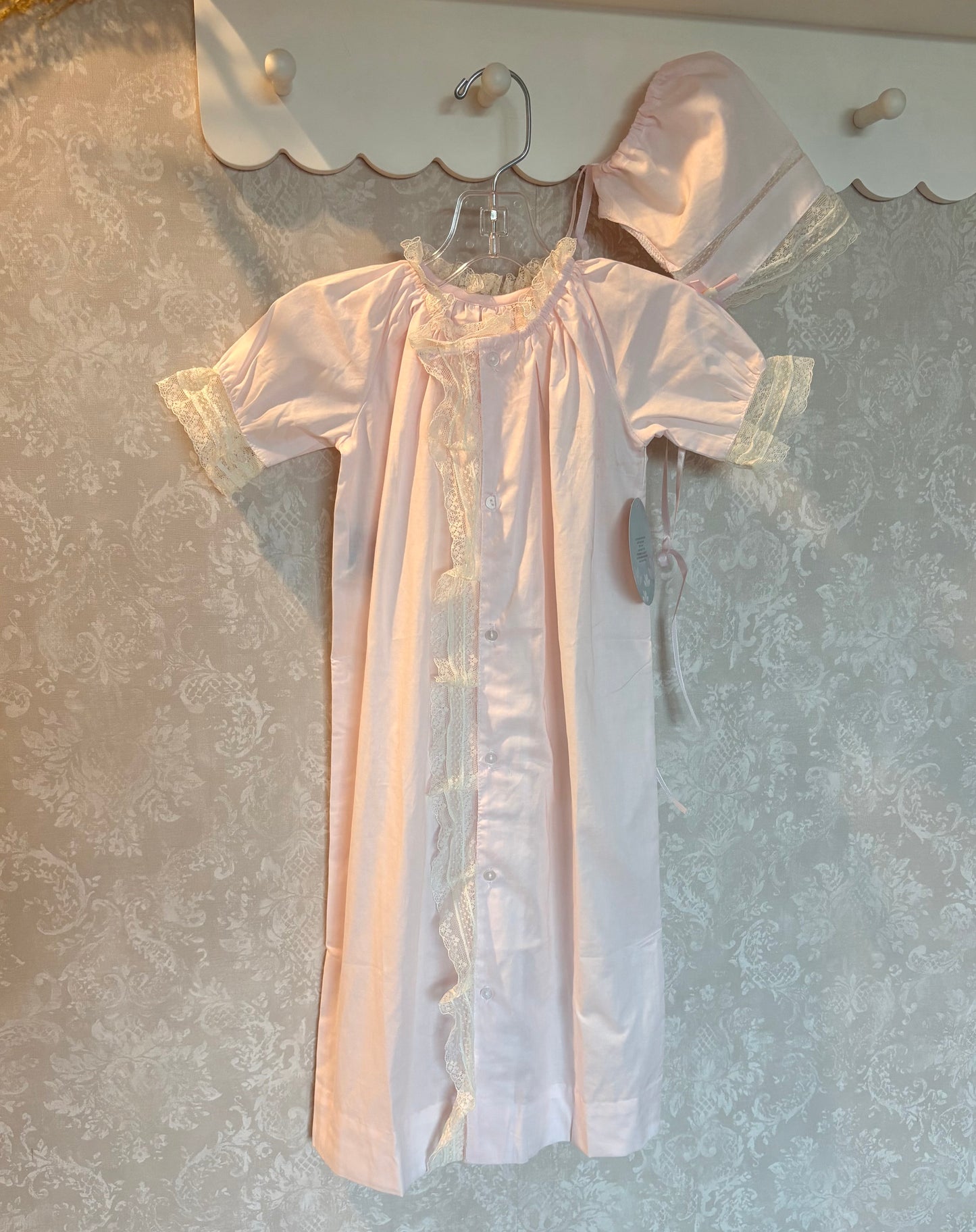 Classic Heirloom Finn Daygown in Pink