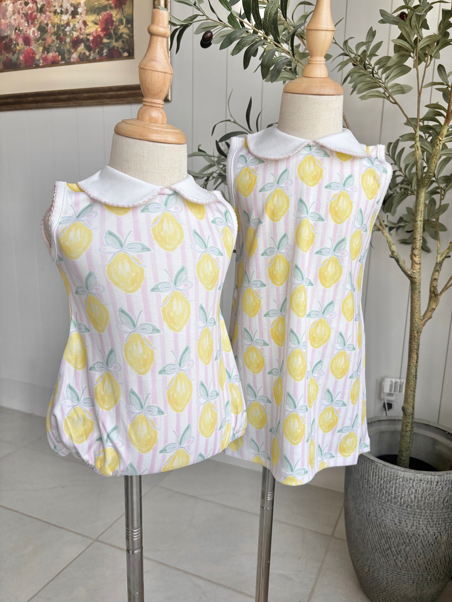 Pink Lemonade Pima Sundress
