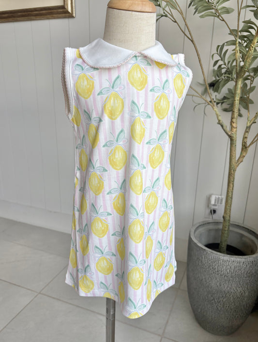 Pink Lemonade Pima Sundress