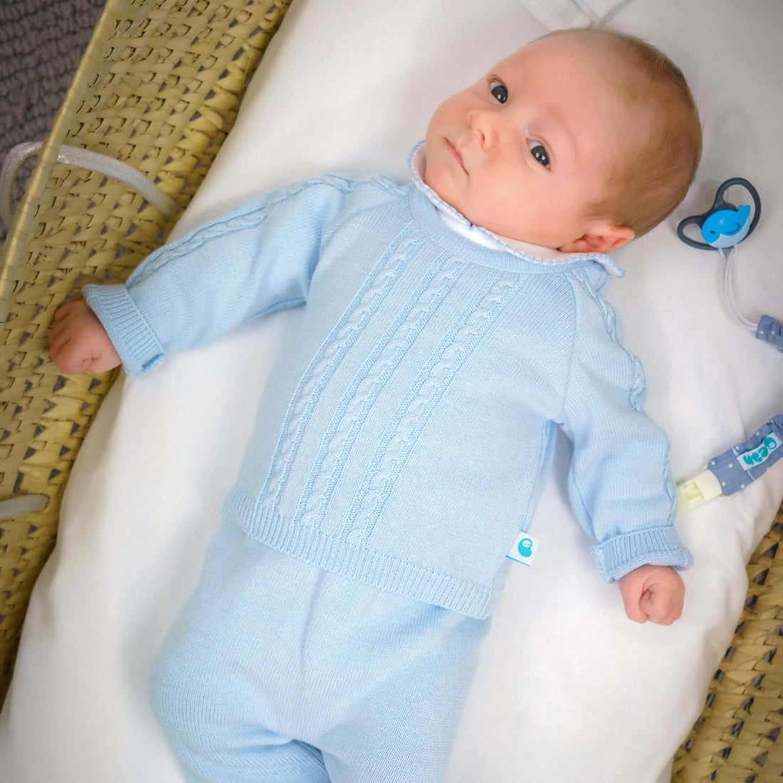 Lennox Sweater Set - Light Blue