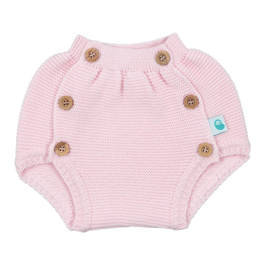 English Pink Knit Diaper Cover