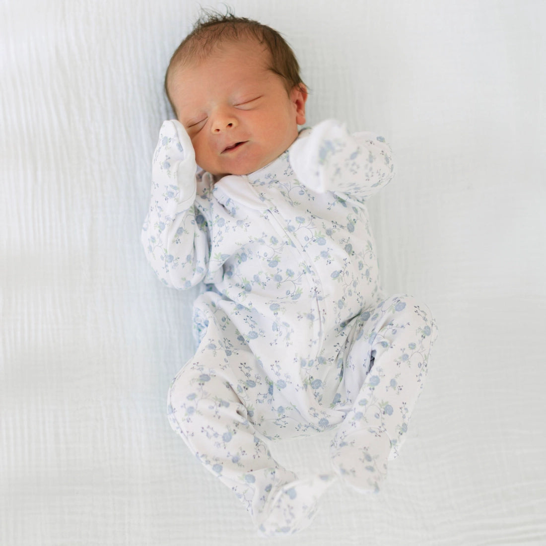 Skylar Pima Ruffled Onesie