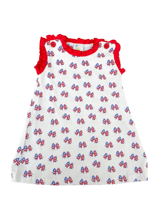 American Girl Bow Dress