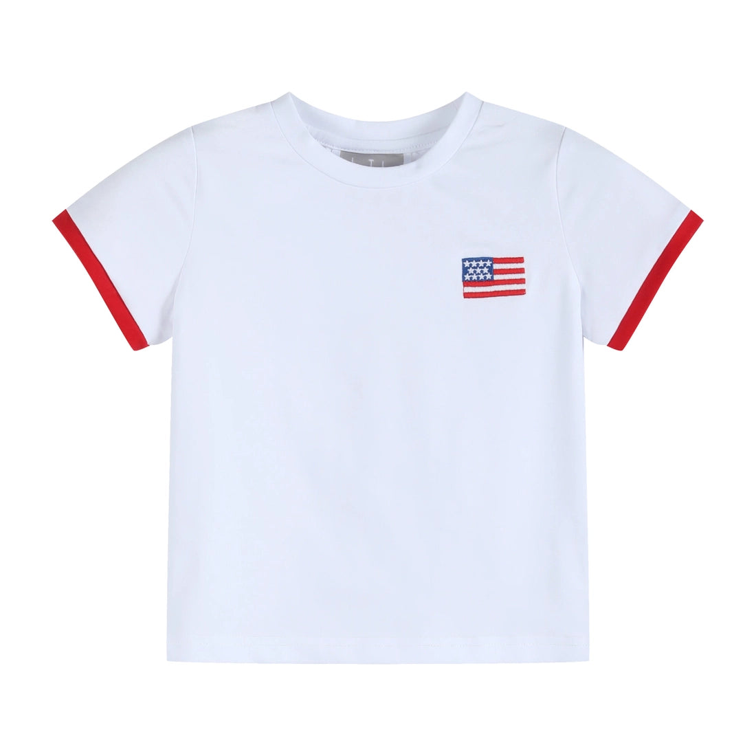 Red, White, and Blue Shirt and Shorts Set