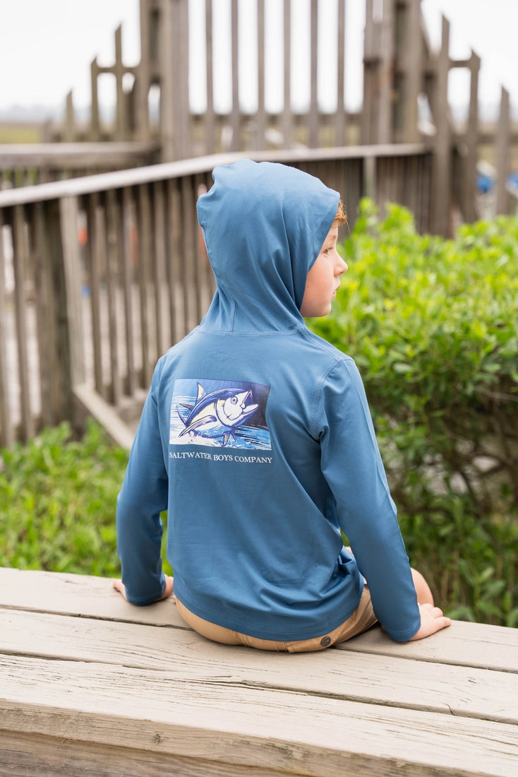 Saltwater Boys Tuna Performance Hoodie