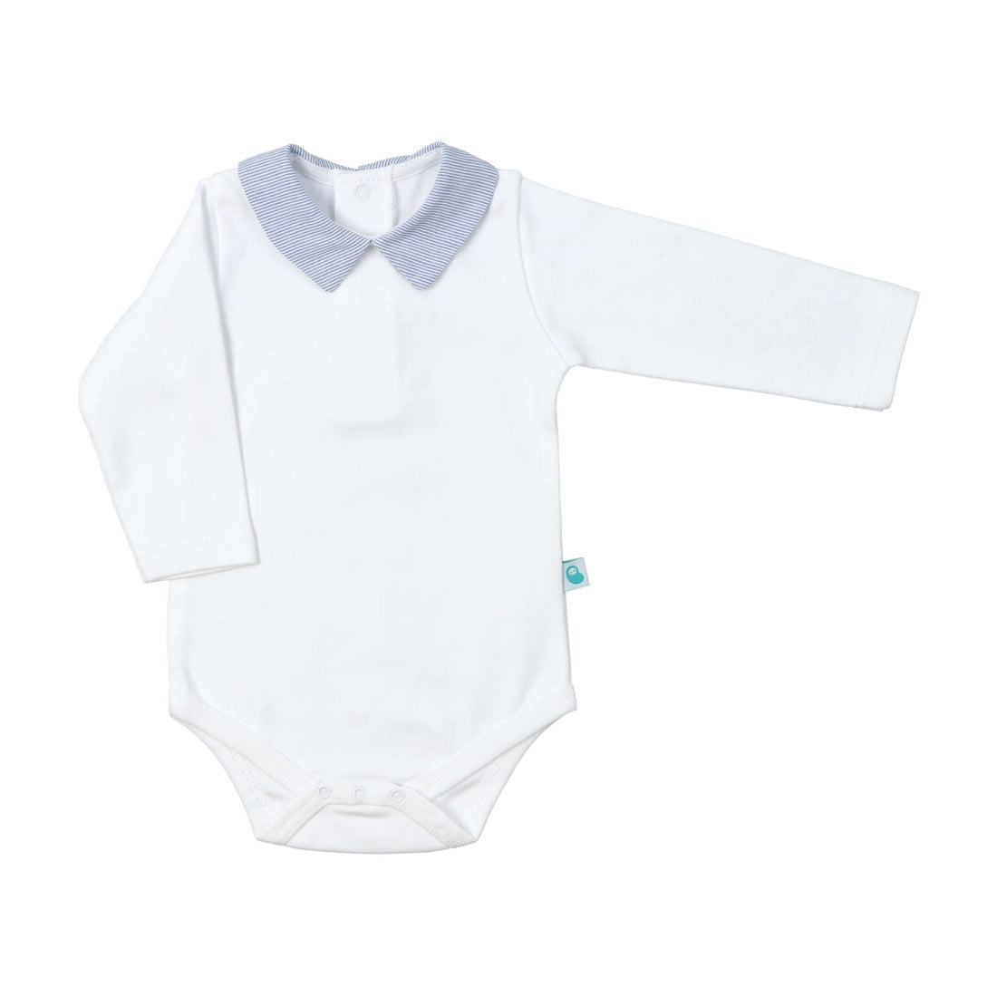 Prince Collared Onesie - English Blue