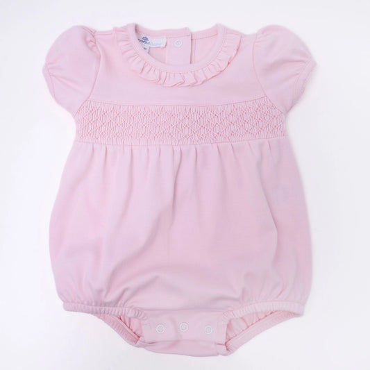 Essential Pink Smocked Bubble