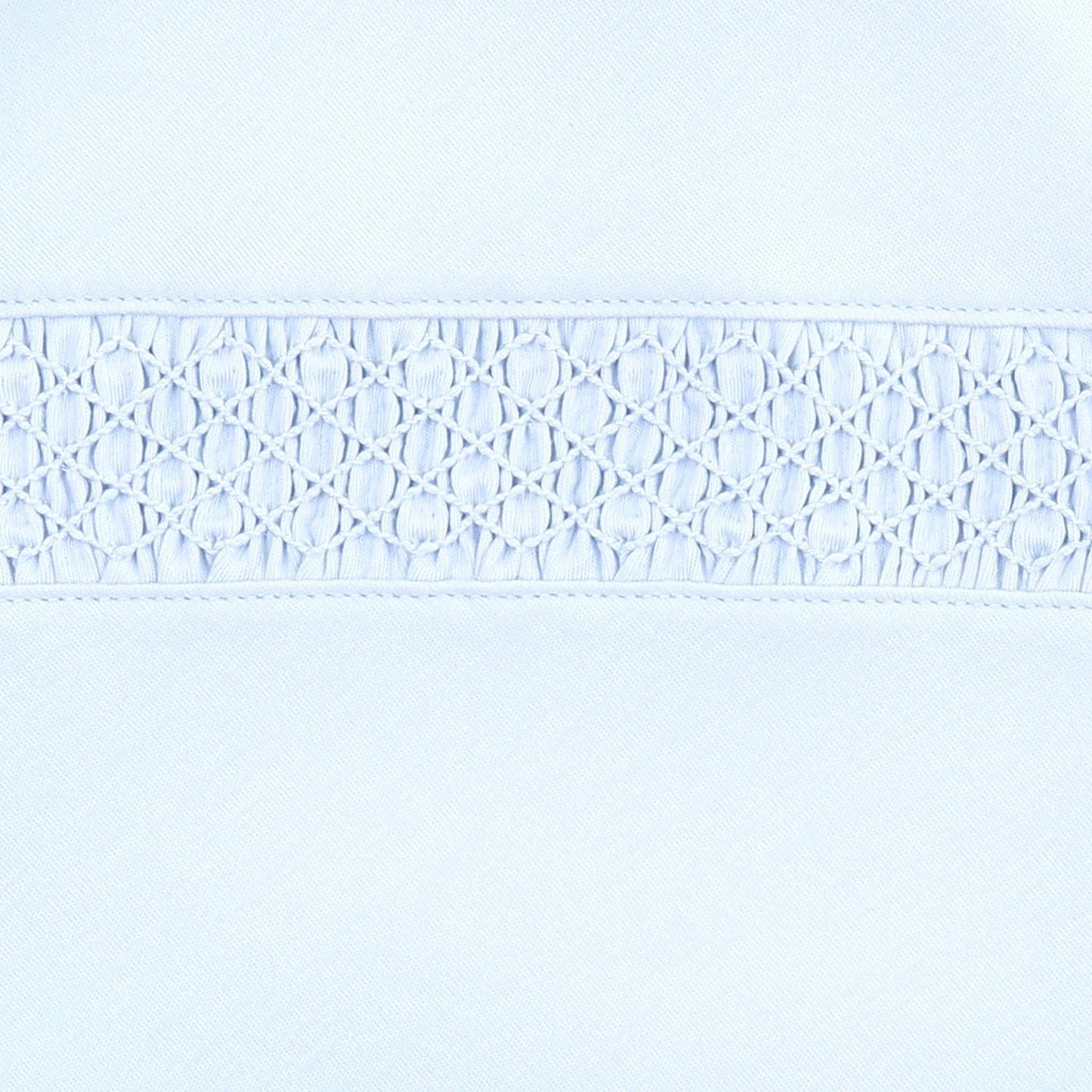 Essential Blue Smocked Footie