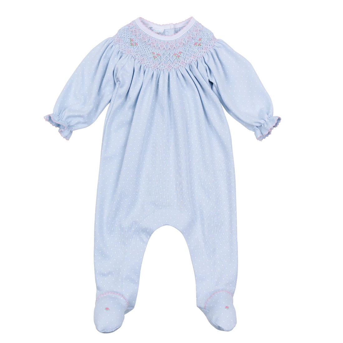 Piper Classic Smocked Bishop Footie