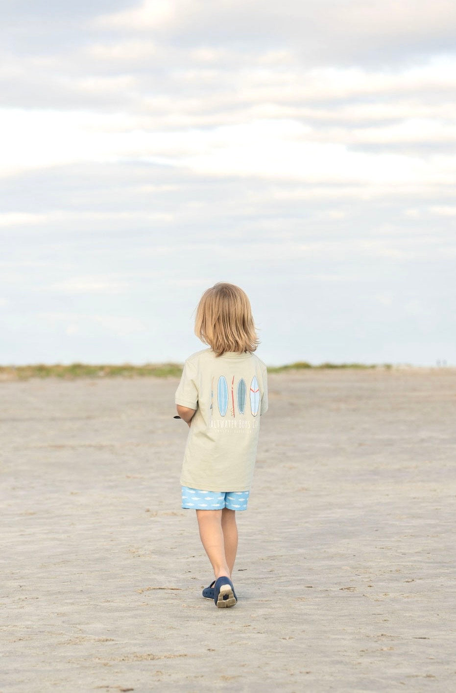 Surfs Up Grey Boys Tee